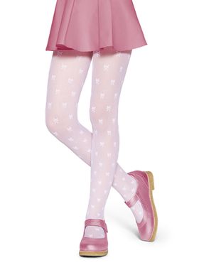 Meia-Calça Lacinhos Lupo Fio 20 2515-004 BB/G