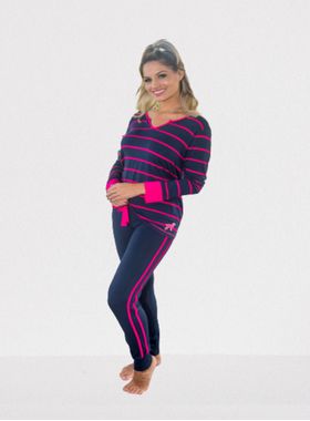 Pijama Manga Longa Podiun 205156 Viscolycra T. P/GG