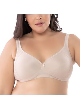 Sutiã Alta Sustentação DelRio 40650 Feminino Sem Aro Sem Bojo Cetinete T. 44/52