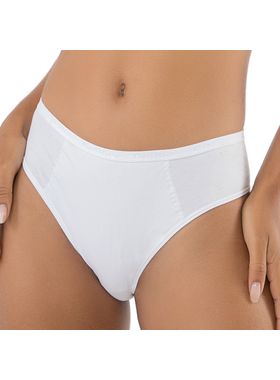 Calcinha Biquíni DelRio 50514 Feminina Reforço Frontal Cotton T. P/EG
