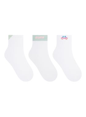 Kit/3 Meia Cano Curto Selene 4952-001 Feminina Eportiva T. 34/39