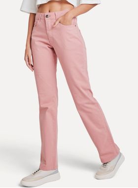 Calça Sarja Simples Reserva 81111 Feminina Color Algodão T.36/48