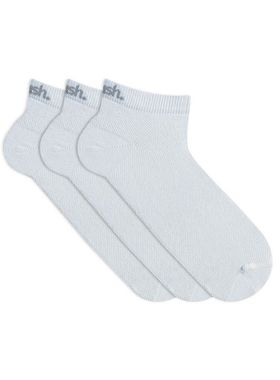 Kit/3 Meia Sapatilha Mash 205.02 Esportiva Algodão T. 34/38 39/43