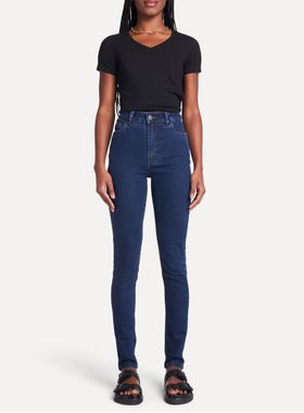 Calça Jeans Simples Reserva 81091 Feminina Skinny Algodão T. 36/48