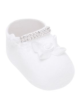Sapatinho Selene Baby 1003.001 Lacinho T. 0/5 meses