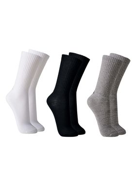 Kit/3 Meia Cano Longo Lupo 03292-089 Masculina Sport Algodão T. 37/40 41/44