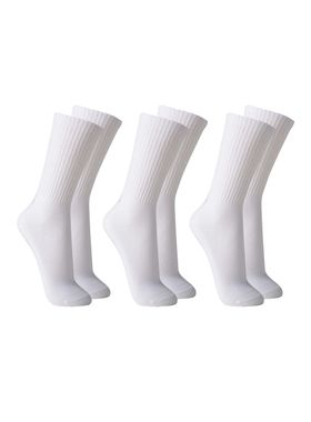 Kit/3 Meia Cano Longo Lupo 03292-089 Masculina Sport Algodão T. 37/40 41/44