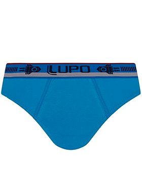 Cueca Slip Infantil Lupo 00361-001 Algodão T. P/GG