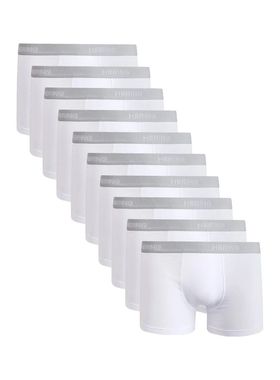 Kit/10 Cueca Boxer Hering 77QN Masculina Algodão T. P/XXG