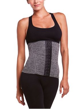 Corselet Plié 50877 Feminino Fitness 8 Barbatanas Poliamida T. P/GG