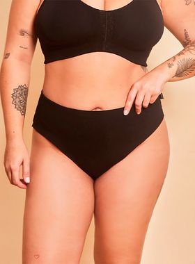 Calcinha Fio Dental Econfort CA 14 0021 Duplo Alta Algodão T. M/EG