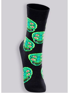 Meia Urban Infantil Lupo 16865-028 Et Neon Algodão T. 30/36