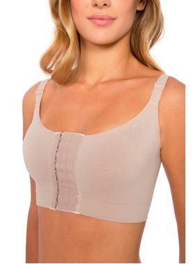 Sutiã Pós-Cirúrgico Plié 050319 Compression Alças Reguláveis Poliamida T. PP/GG