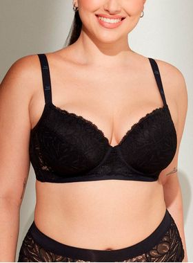 Sutiã Super Lift Liz 51574 Confidence Estética Bananinha Taça B T. 42/48