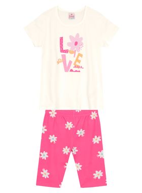 Conjunto Curto Brandili 36225 Infantil Estampado Algodão T. 04/10
