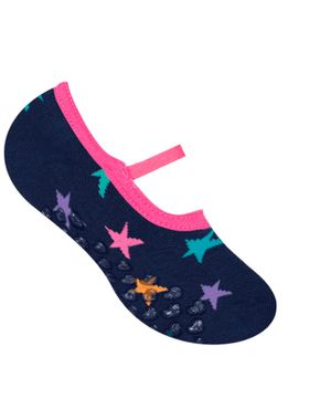 Meia Sapatilha Selene 2950.001 Infantil Antiderrapante Algodão T. 25/28 29/34