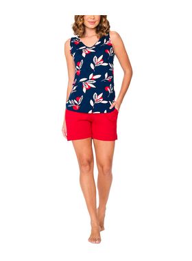 Short Doll Podiun 255072 Feminino Estampado Viscolycra T. P/GG