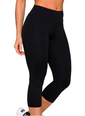 Calça Corsário Selene Sport 20895.003 Feminina Fitness Básica Microfibra T. P/GG