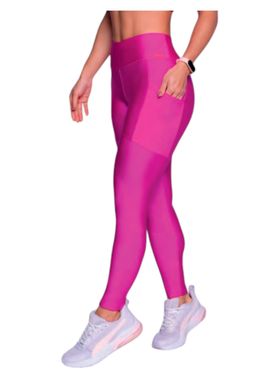 Calça Legging Selene Sport 24642.001 Feminina Fitness Bolso Lateral Microfibra T. P/GG