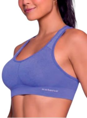 Top Nadador Selene 20926.001 FemininoFitness Sem Costura Microfibra T. P/GG