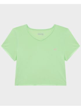 Blusa Cropped Enfim 1000123214 Feminina Active Dry Microfibra T.P/G