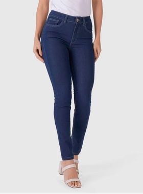 Calça Skinny Malwee 1000110921 Feminina Jeans Stretch T. 36/48