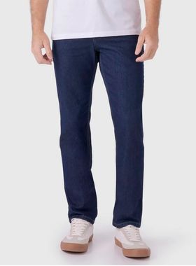 Calça Jeans Malwee 1000111784 Masculina Tradicional Algodão T. 38/48