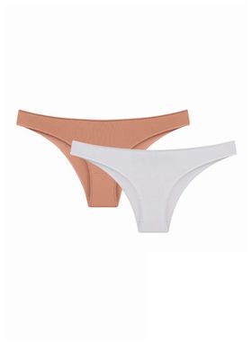 Kit/2 Calcinha Biquíni Bonjour KT3484 Microfibra T. P/EG