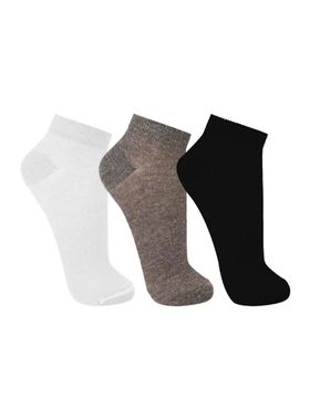 Kit/3 Meia Soquete Trifil T06606 Feminina Invisível Algodão T. 35/38