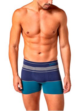 Cueca Boxer Lupo 00663-047 Masculina Sem Costura Microfibra T. P/GG