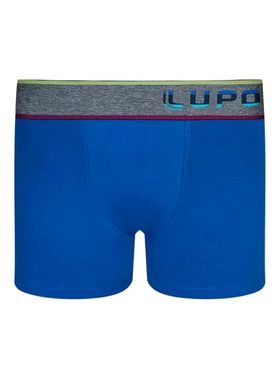 Cueca Boxer Infantil Lupo 00151-011 Lisa Algodão T. P/GG