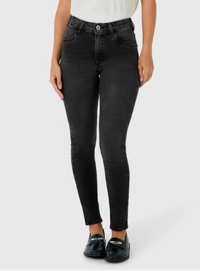 Calça Jeans Skinny Malwee 1000125713 Feminina Cintura Média Stretch T. 38/48