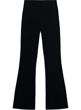 Calça Boot Cut Malwee 1000128582 Feminina Malha Texturizada T. P/XGG