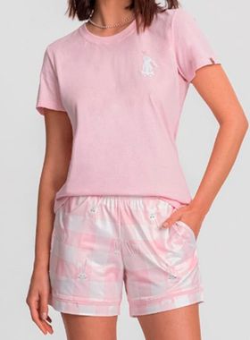 Short Doll Mensageiro Dos Sonhos 0132041 Feminino Coelhos 1/2 Malha Algodão T. P/GG