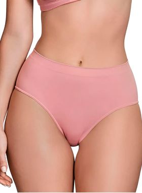 Calcinha Alta Demillus 057401 Ultraleve Microfibra ( Antiga 057400 ) T. Único ( Veste ME a EG )