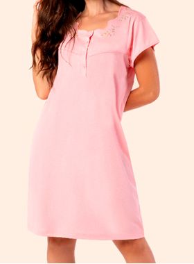 Camisola Curta Samara 2884 Feminina Bordada Meia Malha T. M/GG