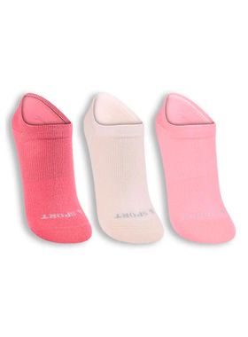 Kit/3 Meia Sapatilha Lupo 03171-089 Feminina Sport Anatômica Algodão T. 33/36 37/40