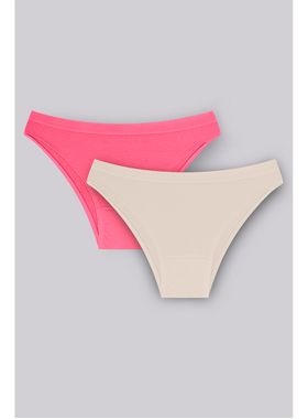 Kit/2 Calcinha Tanga Trifil CK4222 Feminina Relevo Conchas Sem Costura Microfibra T. P/1XG