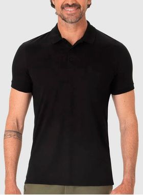 Camisa Polo Malwee 1000128681 Masculina Clássica Algodão Pima T. P/XGG