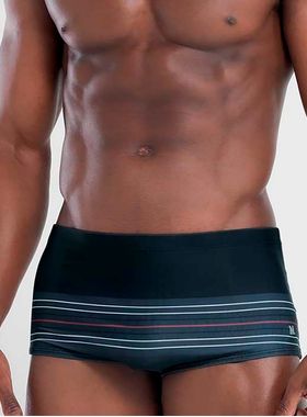 Sunga Mash 303.73 Masculina Listras FPS 50 Poliéster T. P/GG