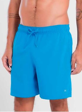 Shorts Praia Mash 615.10 Masculino Cordão E Bolsos Poliéster T. P/GG