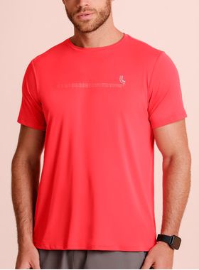 Camiseta Manga Curta Lupo Sport 77053-004 Masculina Proteção UV 50+ Poliamida T. P/XXG
