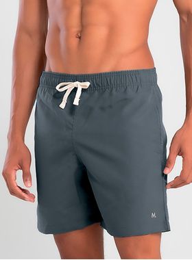 Shorts Praia Mash 611.33 Masculino Com Bolsos Poliéster T. P/GG