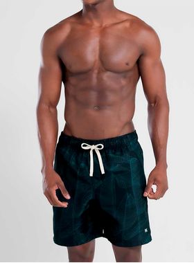 Shorts Praia Mash 611.43 Masculino Estampado Com Bolsos Poliéster T. P/GG