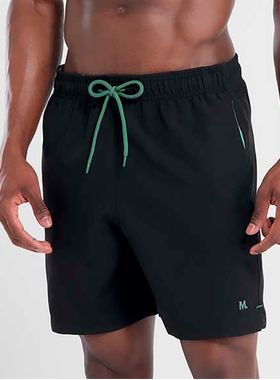 Shorts Praia Mash 615.25 Masculino Com Bolsos Poliéster T. P/GG