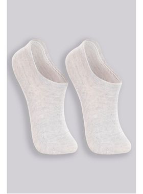 Kit/2 Meia Sapatilha Lupo 04270-088 Feminina Básica Algodão T. 34/39