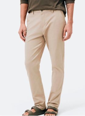 Calça Chino Hering KTNY Masculina Bolsos Sarja T. 40/50