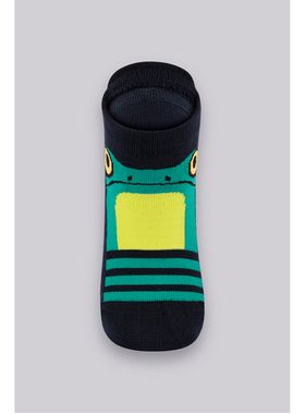 Meia Cano invisível Lupo 02910-021 Kids Antiderrapante Algodão T. 24/29 30/36