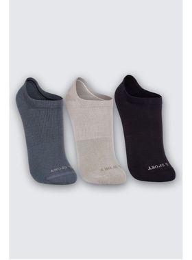 Kit/3 Meia Sapatilha Lupo 03170-089 Unissex Sport Anatômica Algodão T. 33/36 37/40 41/44