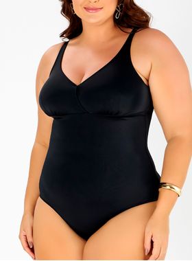 Maiô Mastec Banho de Mar 620.532 Feminino Decote V Microfibra T. 44/50